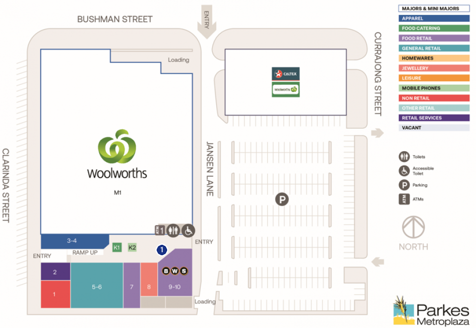 Parkes Plaza Parkes Metroplaza Casual Mall Leasing