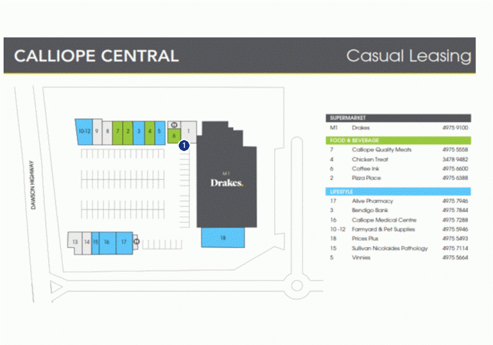 Calliope Central Floor 1