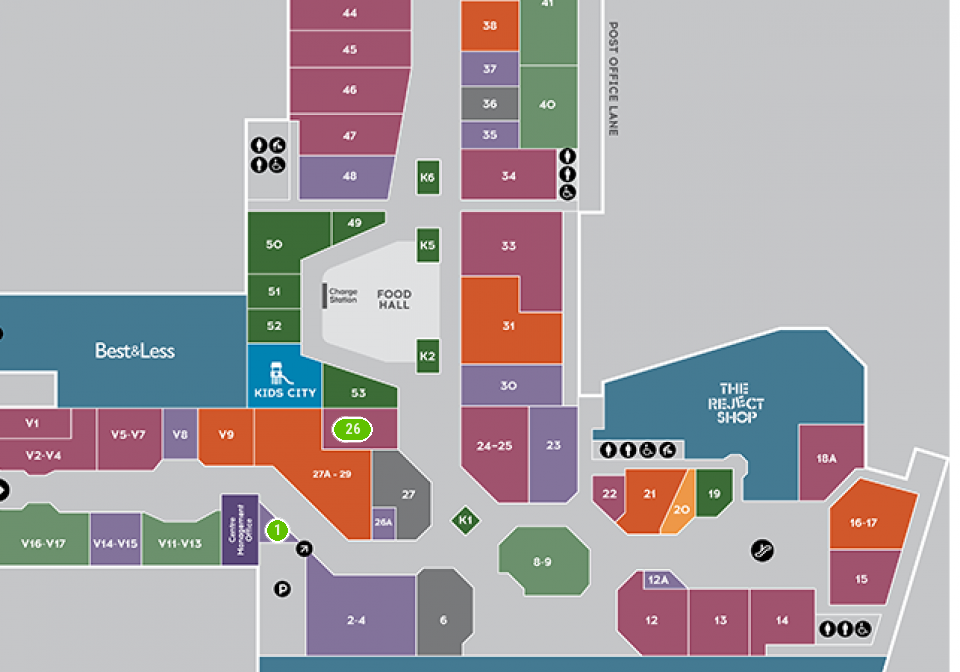 Orange City Centre Orange City Floor Plan