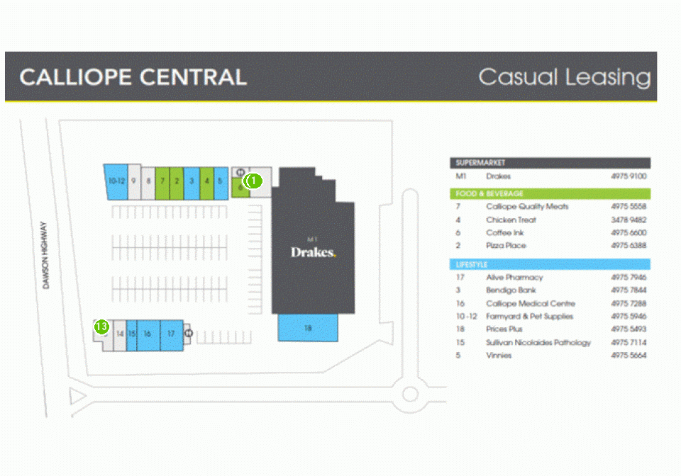 Calliope Central Floor 1