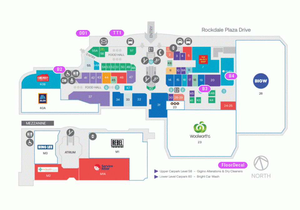 Rockdale Plaza Rockdale Plaza Casual Mall Leasing